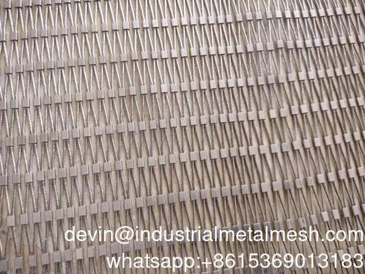 สแตนเลส 304/316 7*7 สวนสัตว์ สายใย Mesh รั้วสีเขียว Wall Mesh เครือข่ายความปลอดภัย สแตนเลส สายใย Mesh