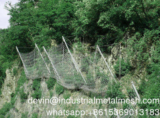 Tecco High-Tensile Mesh in Slope Stabilization