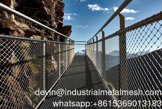 สแตนเลส สวนสัตว์ สายใยเชือก Mesh สําหรับนก