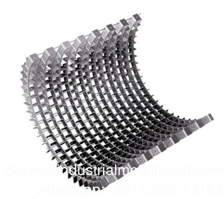 SS304H Hexagonal Metal Mesh Manufacturer Shell Type Bonding Hole Hexmetal 19MM Depth Power Plant Ducts