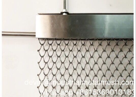 ตาข่ายลวดม่านม้วน ตาข่ายโลหะ ม่านตาข่ายลวด ตาข่ายตกแต่ง