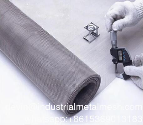 Plain/Twill/Dutch Woven Crimped Square Metal Mesh Sieving Screen Filter Wire Mesh