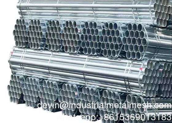 ASTM A53 Pre Galvanized Tubular Galvanized Steel Pipe ราคา