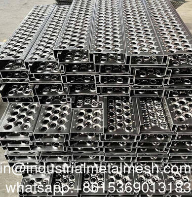 Non-Slip Safety Serrated Walkway Grip Strut Diamond Steel Plank Grating Panel