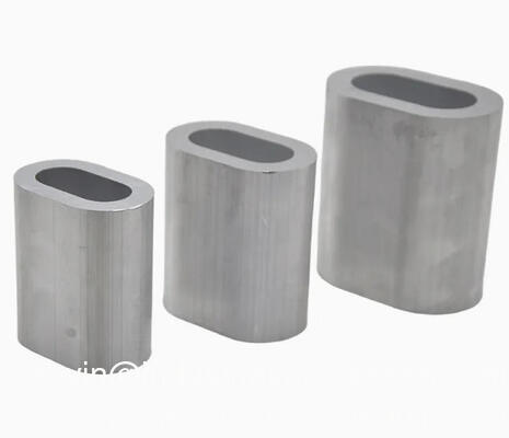 DIN 3093 En 13411-3 Oval Sleeve Aluminium Crimping Ferrule