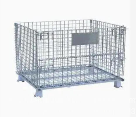 ภาระหนัก ถอดถอดถอดเหล็กแข็ง สาย Mesh กรงเก็บเก็บบรรจุ