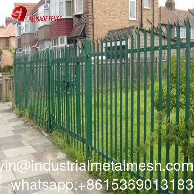 Heavy-Duty Powder Coated Wire Mesh Palisade Security Fencing