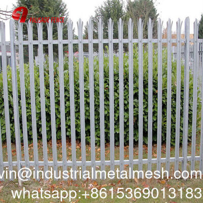 อุปกรณ์เสริมรั้ว Palisade สําหรับสถานีหอคอยโทรคมนาคมที่มี Hot-DIP Galvanized