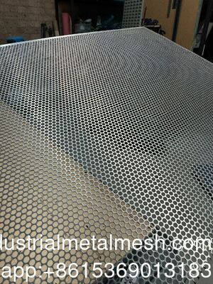 กลมหลุมเจาะโลหะ Mesh สแตนเลส Punching Mesh
