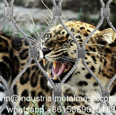สายใยสายเพชรผสมผสานสําหรับการล้อมสวนสัตว์