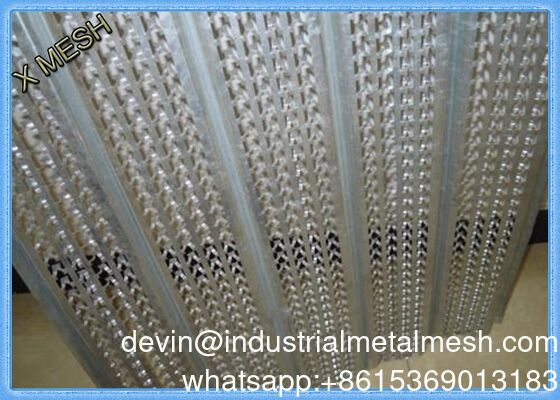 1/8 '' 0.35 มิลลิเมตรเหล็กชุบสังกะสีสูงรางน้ำขยาย 610X2440 สำหรับงานก่อสร้าง