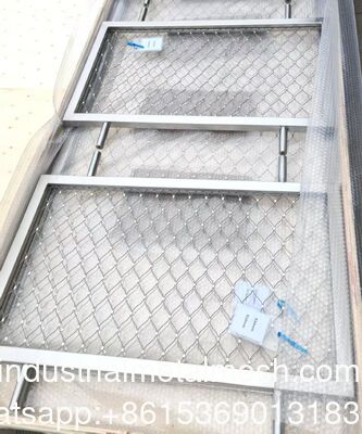 2 มม กว้าง 316 สแตนเลส สาย Mesh สําหรับการป้องกันแรคคอนและลิง