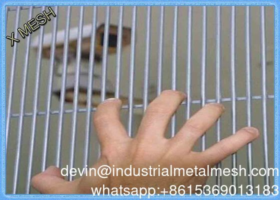 ความปลอดภัยสูง เหล็ก 358 รั้วความปลอดภัย สนามบิน ป้องกันการขโมยขโมย
