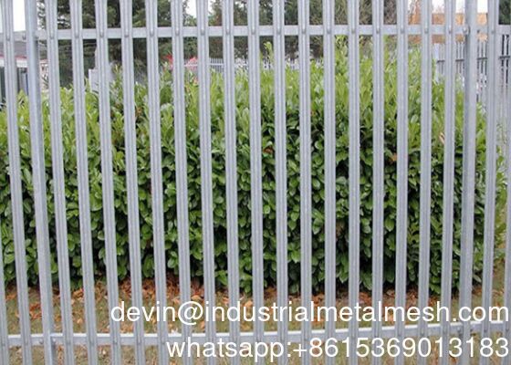 อุปกรณ์เสริมรั้ว Palisade สําหรับสถานีหอคอยโทรคมนาคมที่มี Hot-DIP Galvanized