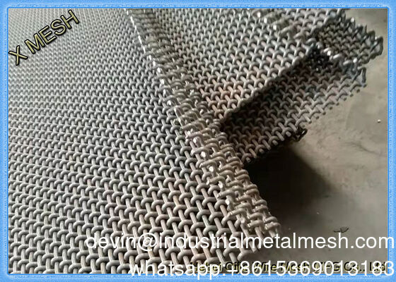 Custom High Wear Manganese Steel Sieve Screen Metal Mesh for Aggregate Quarry Mining Vibrating Screen Industrial Woven and Welded Wire Mesh สายสกรีนโลหะที่ใช้ในโรงแร่เหมืองแร่