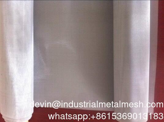 SS304 SS316 1-500mesh สแตนเลส Plain/Twill/Dutch Woven Crimped Square Metal Mesh Screen Sieving Filter Wire Mesh สแตนเลส สแตนเลส
