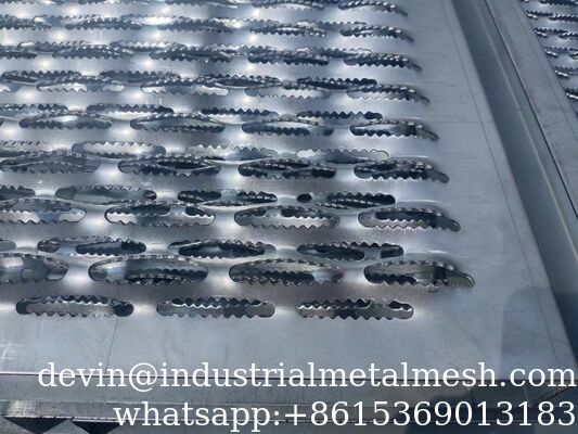 ตะแกรงนิรภัยสแตนเลสกันลื่นแบบ Grip Strut