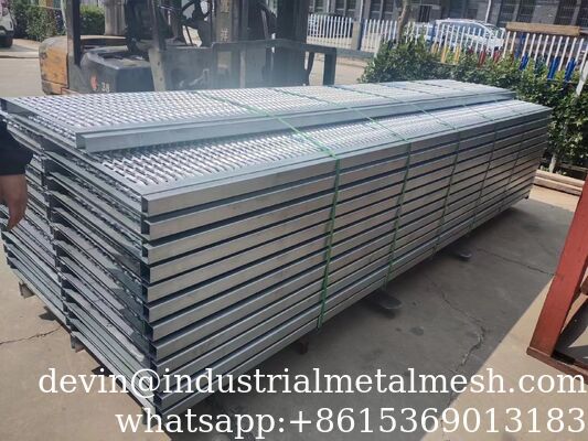 ตะแกรงนิรภัยสแตนเลสกันลื่นแบบ Grip Strut