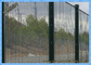 Clearvu 358 ความปลอดภัย Galvanized Fence Panels / Mesh Panels &quot;V&quot; Formation แนวนอน