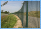 Clearvu 358 ความปลอดภัย Galvanized Fence Panels / Mesh Panels &quot;V&quot; Formation แนวนอน
