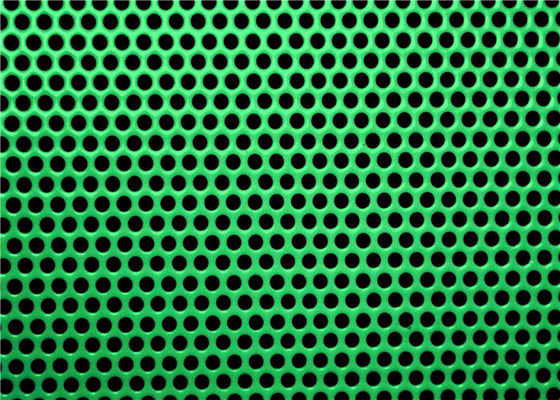 แผ่นโลหะแผ่น perforated รอบรู