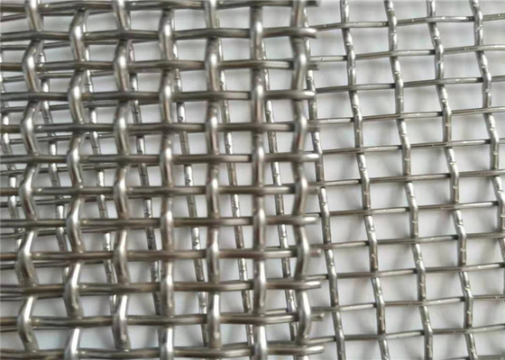 ที่กำหนดเอง Crimped สแตนเลสทอลวดตาข่ายสำหรับกรองของเหลว