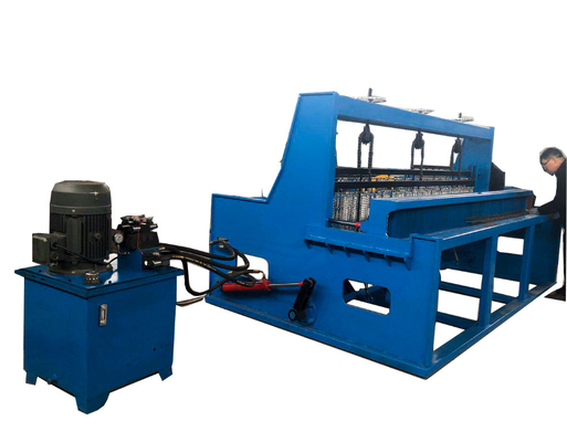 0.4mm - 12mm Crimped Wire Mesh Making Machine ปรับแต่งได้
