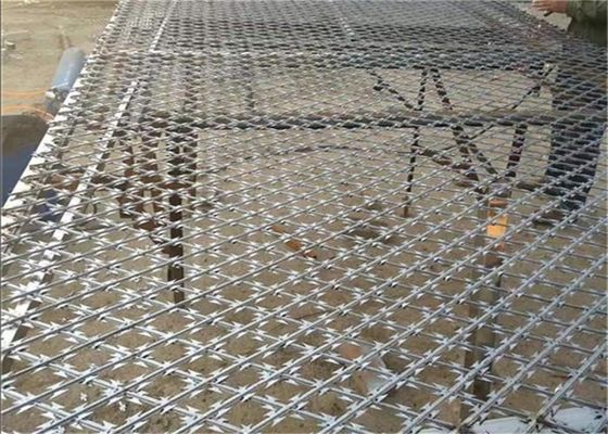 1.6mm Bto-22 Concertina มีดโกนลวดขดลวดสังกะสีสำหรับ Anti Climb Blade Wire Fencing