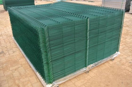 50x200mm Garden 4mm รั้วเหล็กโค้ง Square Post