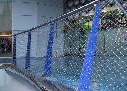 หุ้นเพชร 1 2 นิ้ว 3 นิ้ว 304 316L สแตนเลสยืดหยุ่น สายสายเชือก Mesh สําหรับ Bid Aviary