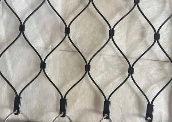 Hand-Made 316L and 304 Stainless Steel Rope Mesh for Rust Resistant and Customizable Applications