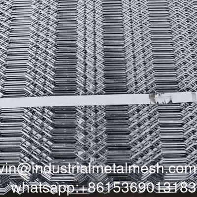 ตาข่ายโลหะขยายตกแต่งเคลือบผงสีสดใสขัดเงา