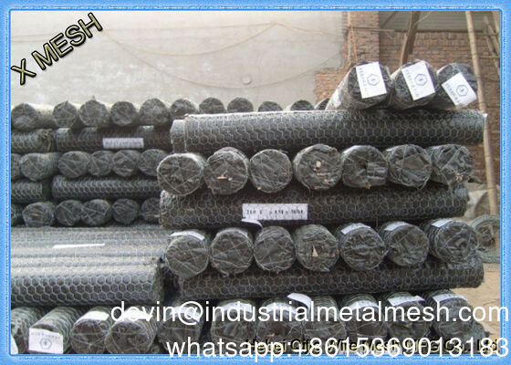 PVC ปกแต่งสี่เหลี่ยมไก่ Coop หกเหลี่ยมเหล็กสาย Mesh เครือรั้ว