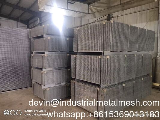 6 Gauge แผ่นรั้ว Mesh สายไหม welded / แผ่น Mesh สายไหม welded