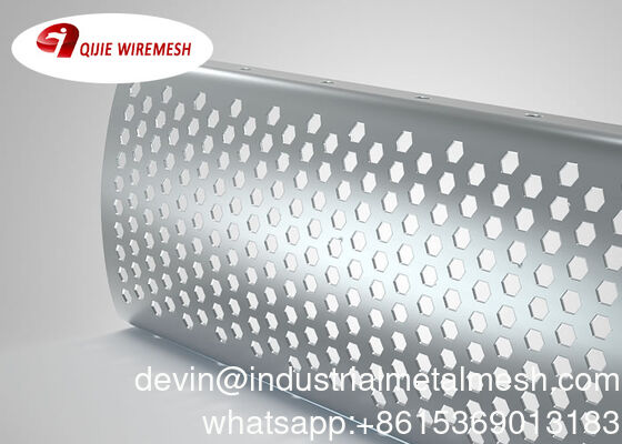 กระดาษ perforated การเจาะโลหะ Mesh ช่องสี่เหลี่ยมสําหรับตกแต่งร้านอาหาร