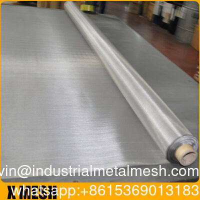 สายใยสแตนเลสแบบเรียบ 0.02-5.0mm กว้างเส้นใย & 1-500 Mesh