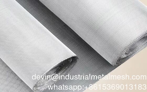 0.04mm 265mesh 304/316 เครื่องกรองผ้าสแตนเลสเหล็กเหล็กแม็กนิกส์