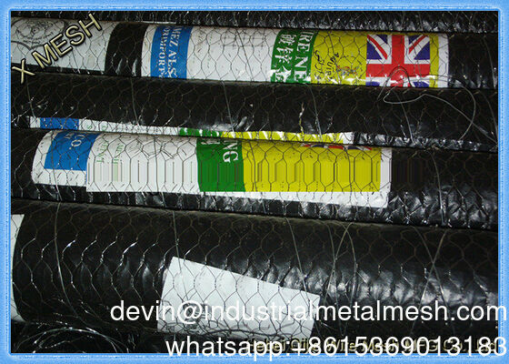 ทนต่อการกัดกรองไฟฟ้าเหล็กกระดาษ Hexagonal Farm Animal Barrier Wire Mesh สําหรับการใช้ในภายนอก