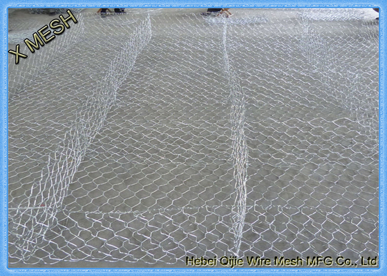 ASTM A975 ตะกร้า Gabion ชุบสังกะสีแบบจุ่มร้อนมาตรฐานสำหรับโครงการควบคุมการกัดเซาะ