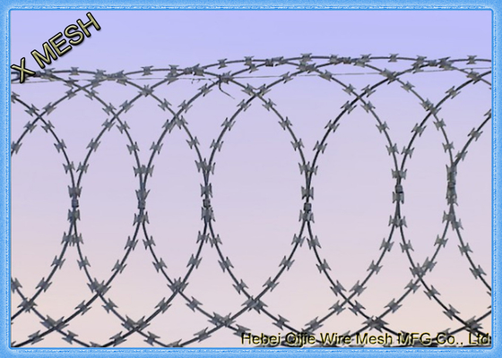 ข้อมูลส่วนตัวแบนของ Razorwire - ทางเลือกที่มีประโยชน์สำหรับลวดหนามคอนเสิร์ตกับคลิป