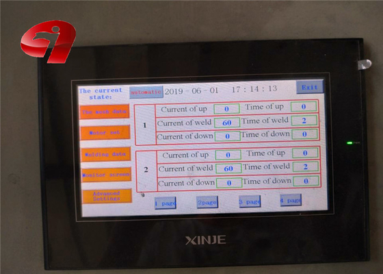 เครื่องเชื่อมลวดตาข่าย CNC อัตโนมัติสำหรับแผงรั้วหรือการก่อสร้าง