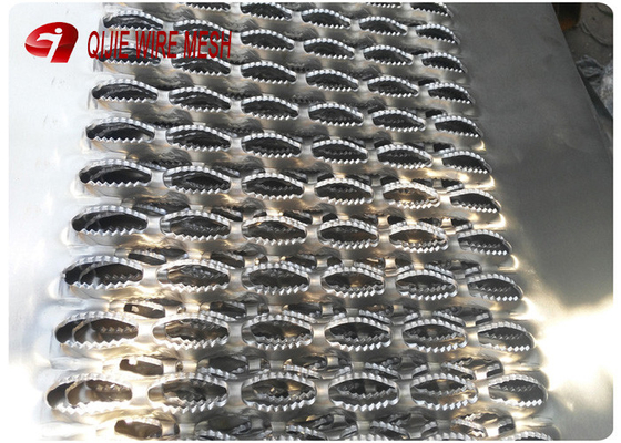 ริมฝีปากจระเข้ Grtp Galvanized Grip ป๋อจานป้องกันการลื่นไถลความกว้าง 180 มม