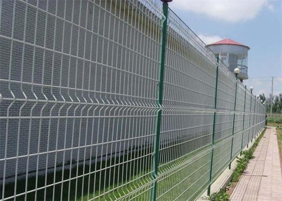 Pvc หรือเคลือบผงโค้งโลหะรั้วสวน Iso9001 ผ่าน